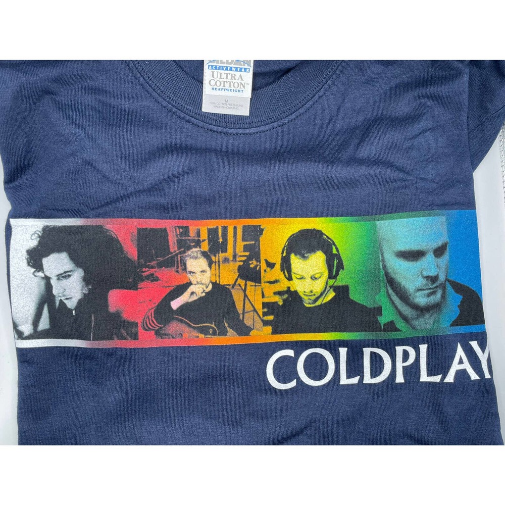 Coldplay 2006 Twisted Logic Tour Tee NEW In Package Unisex Men’s Women’s Size M - Picture 2 of 7